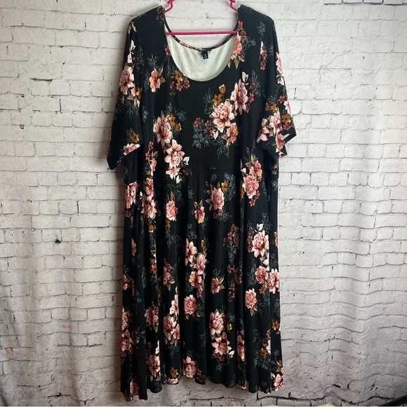 torrid floral skater dress Plus Size - Mini Challis Skater Dress